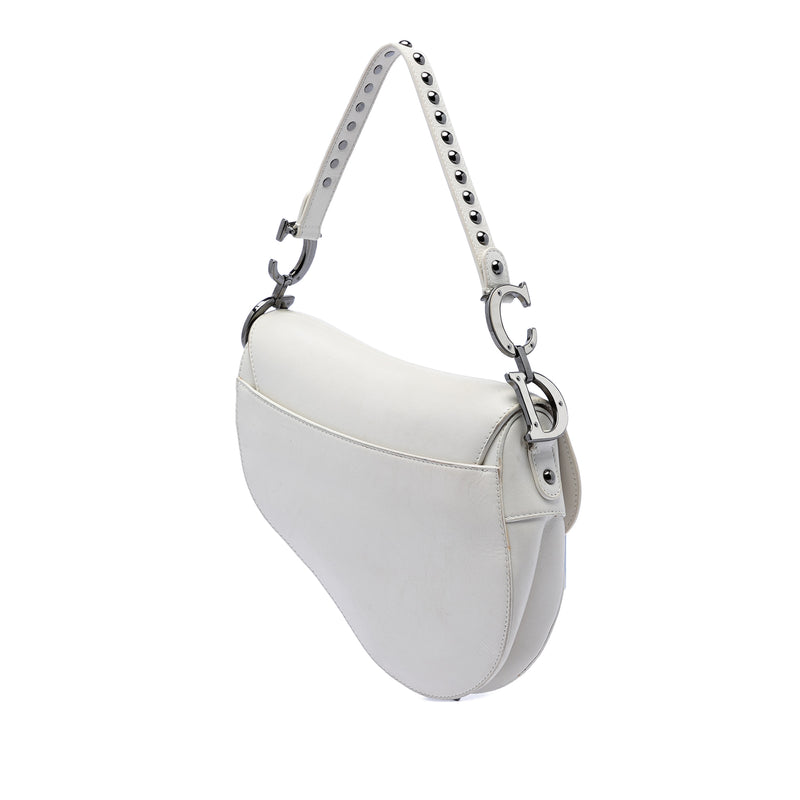 Studded Leather Saddle Bag - Image 2