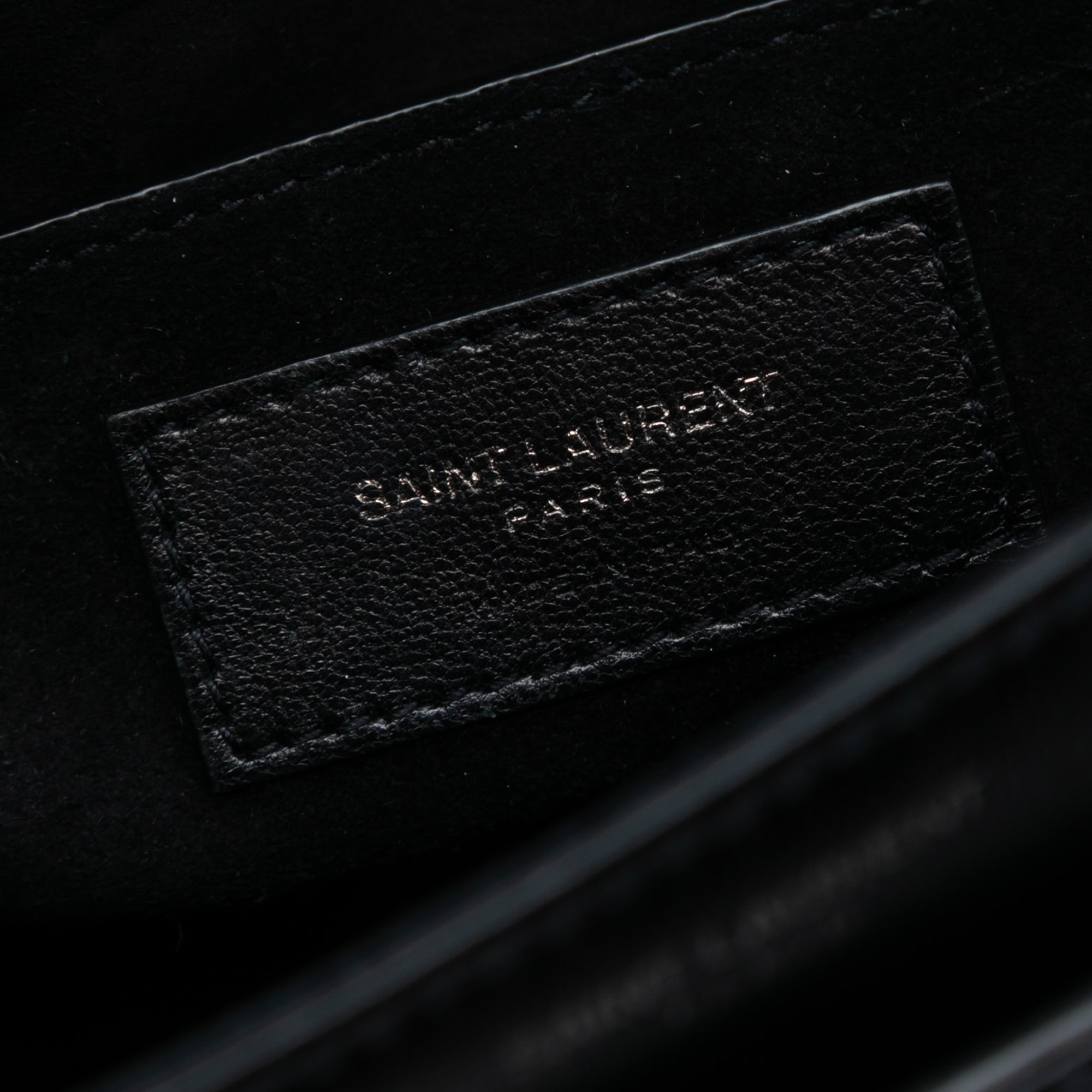 Suede Monogram Book Bag - Image 5