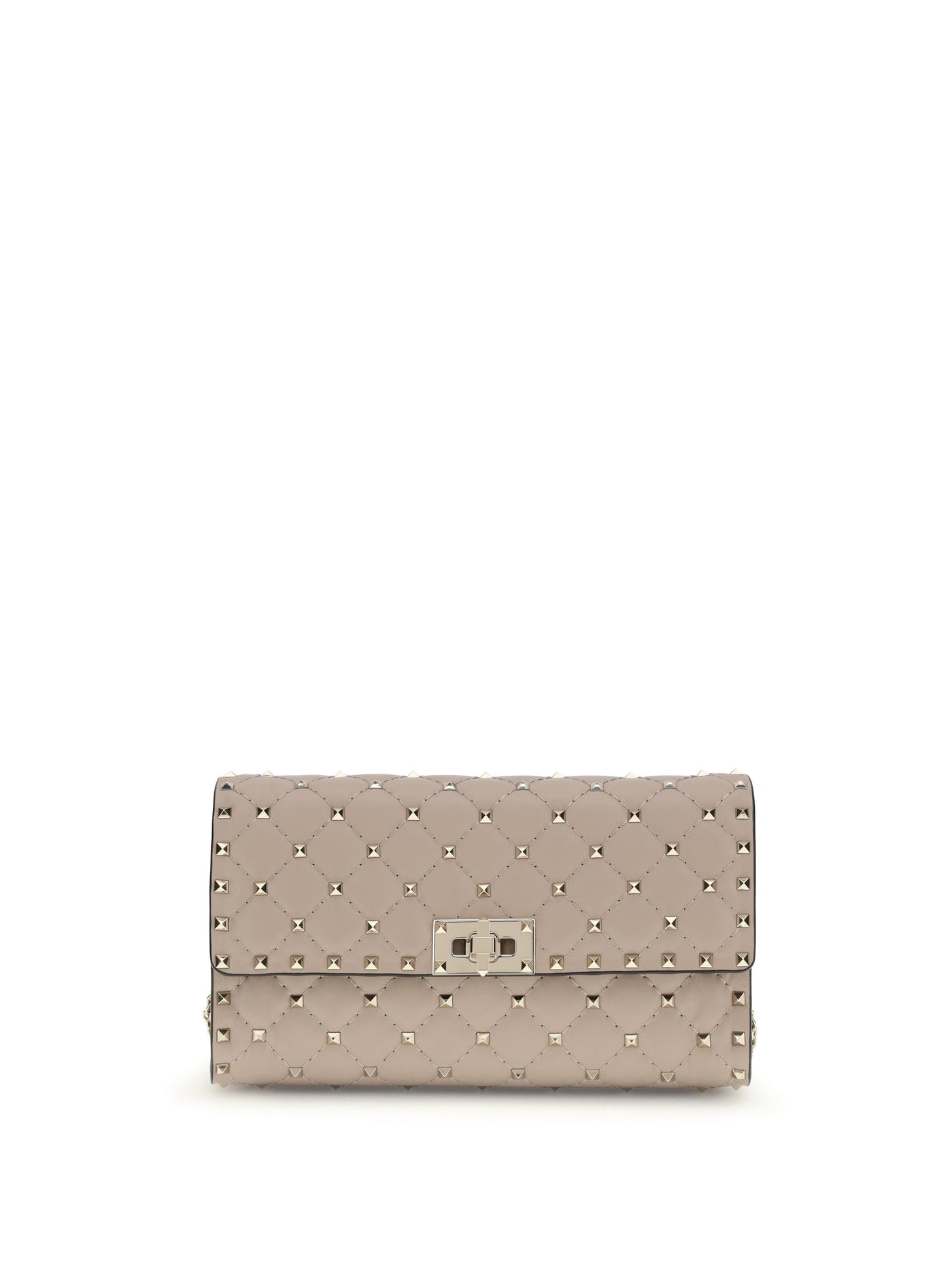 Valentino Garavani Shoulder Bag — Beige Nappa Leather