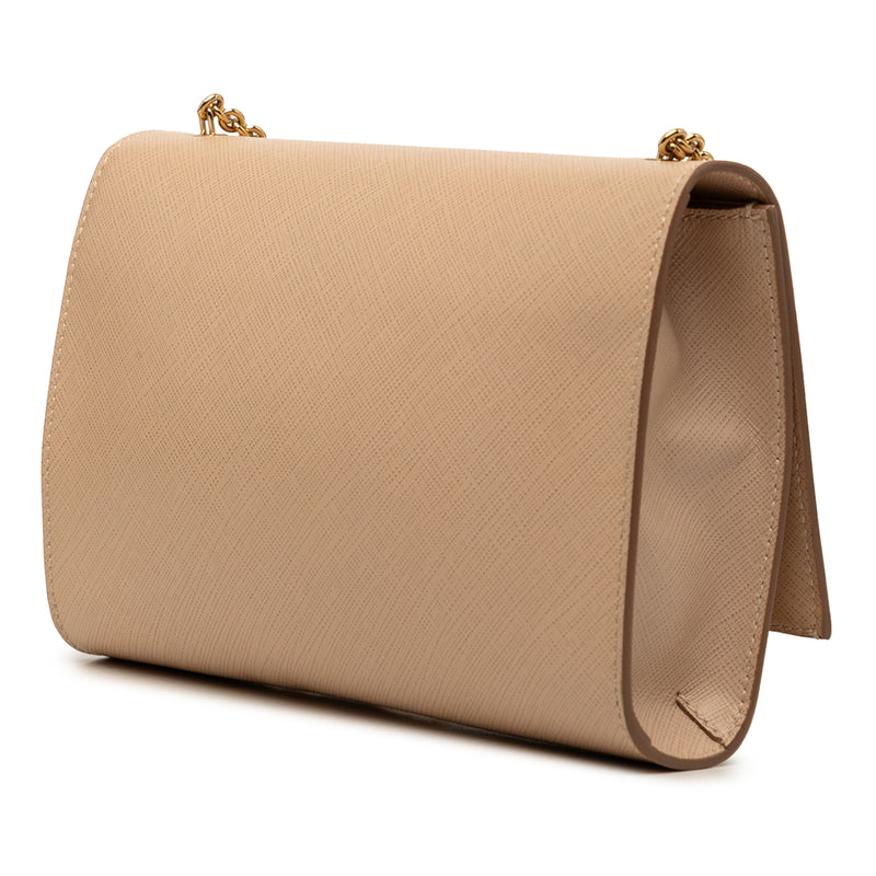 Leather Vara Bow Chain Crossbody - Image 2