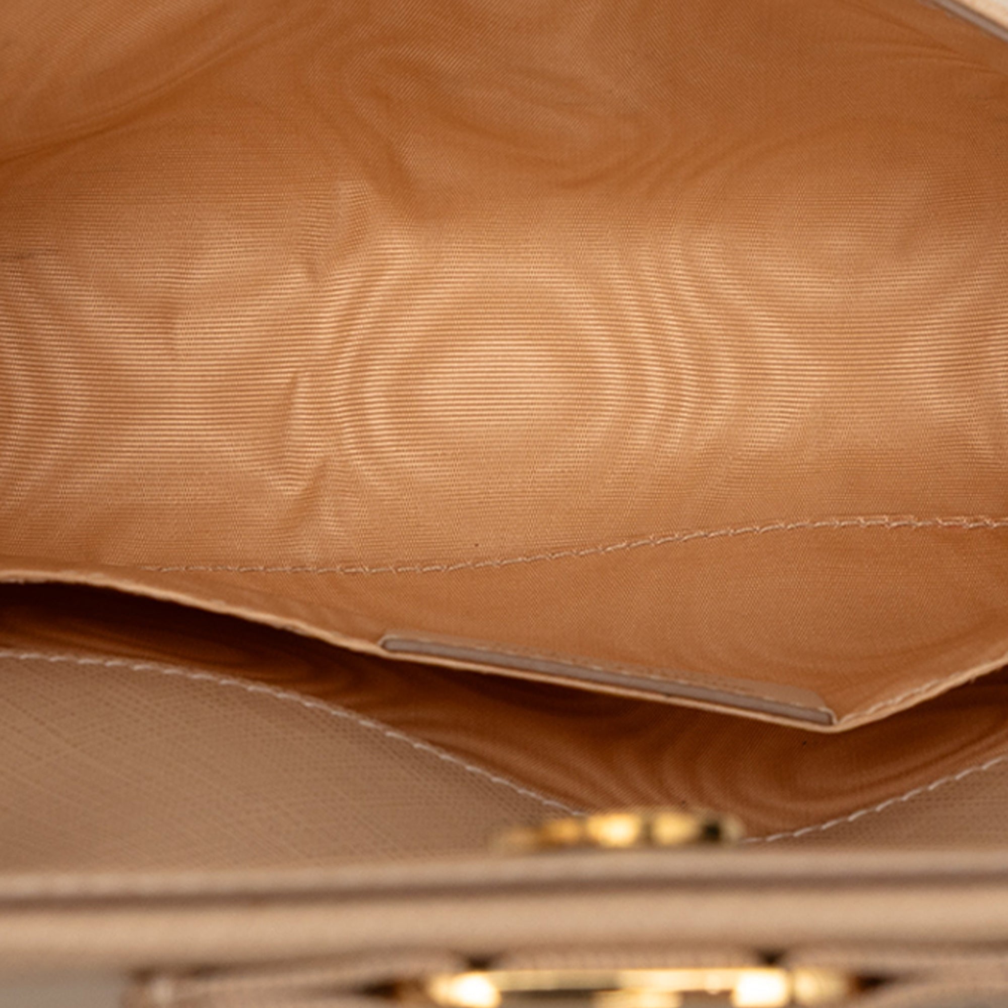 Leather Vara Bow Chain Crossbody - Image 4