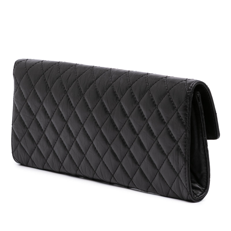 Paris Hamburg Quilted Aged Calfskin Clutch - Image 2