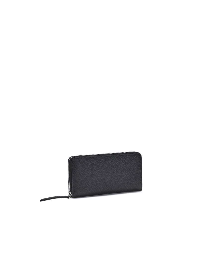 Maison Margiela Embossed Calf Leather Wallet — Black & Purses