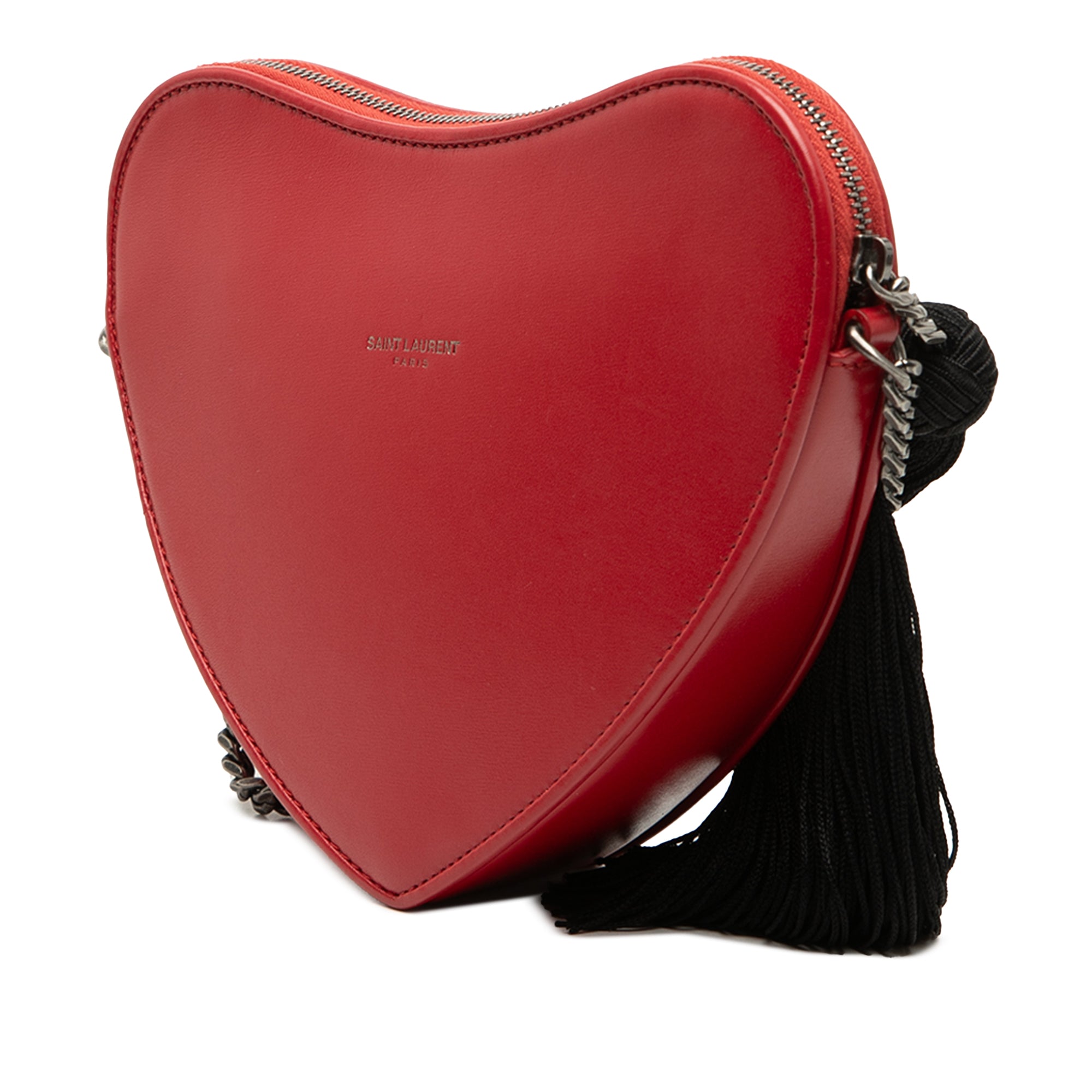 Calfskin Monogram Sac Coeur Tassel Crossbody - Image 2