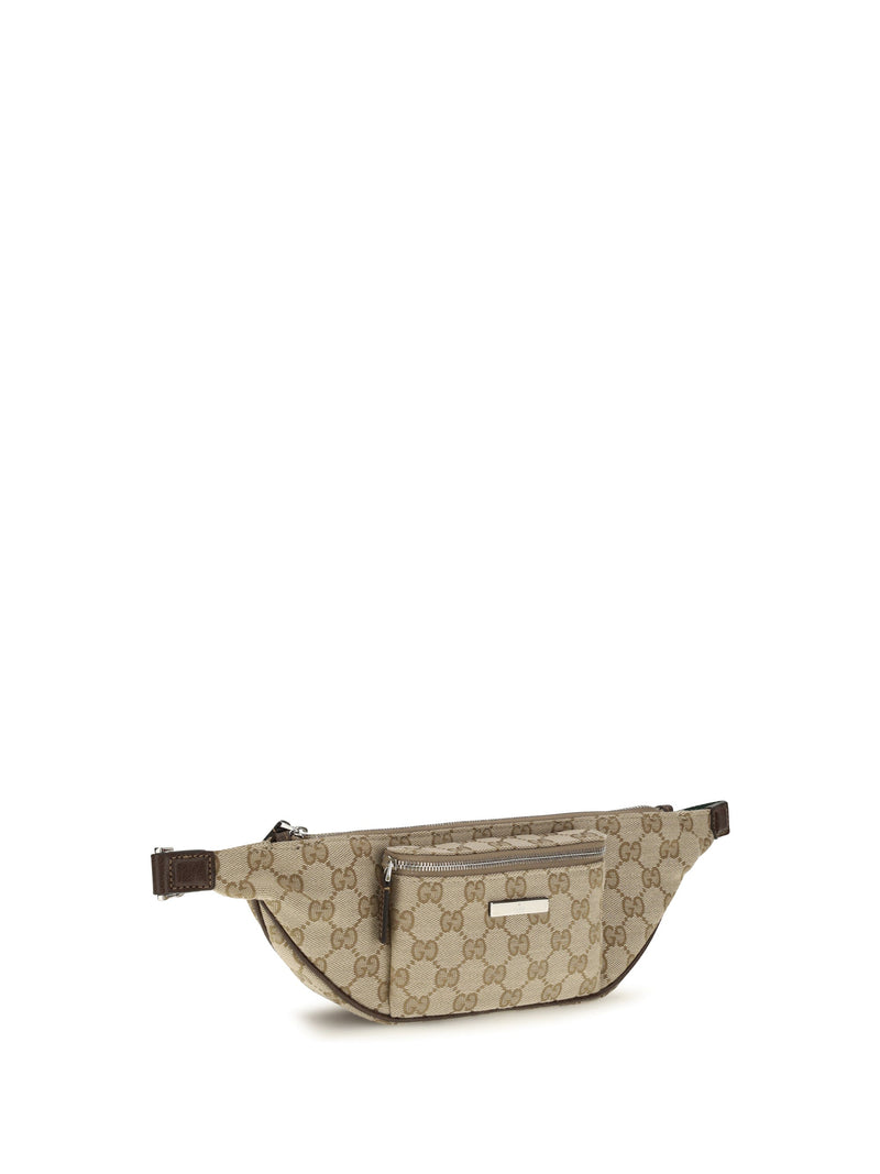 Gucci Belt Bag — Beige Fabric