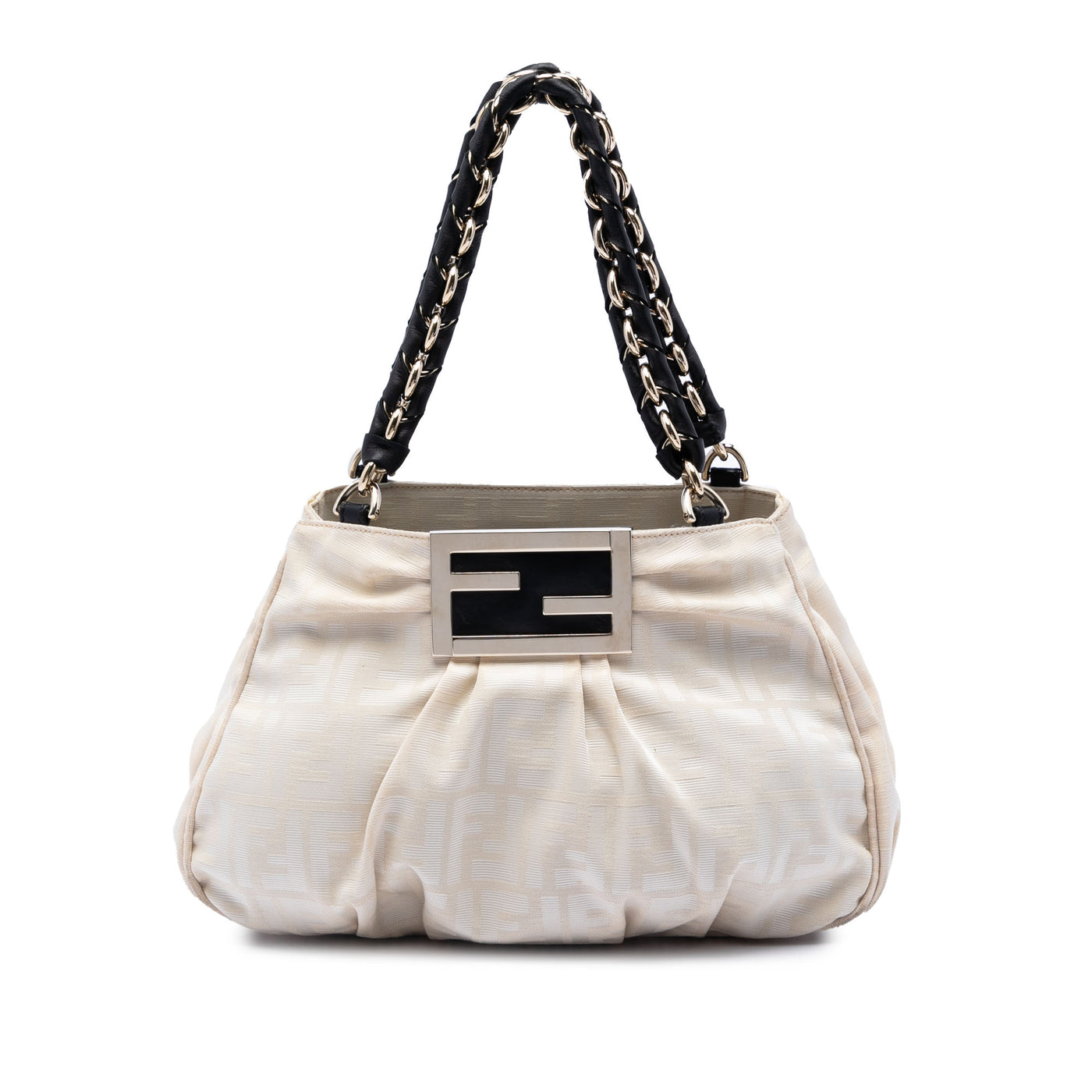Small Zucca Canvas Mia Chain Tote - Image 1
