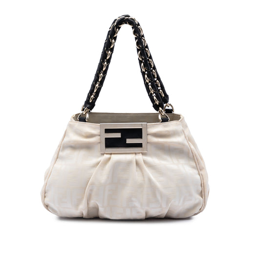 Small Zucca Canvas Mia Chain Tote - Image 1