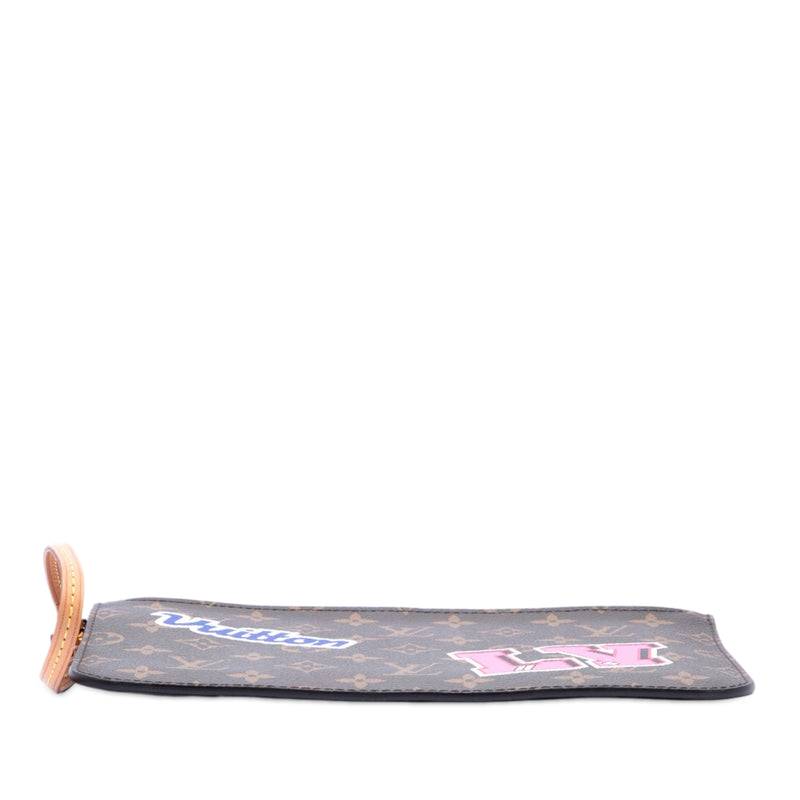 Monogram Patches Neverfull MM Pouch - Image 3