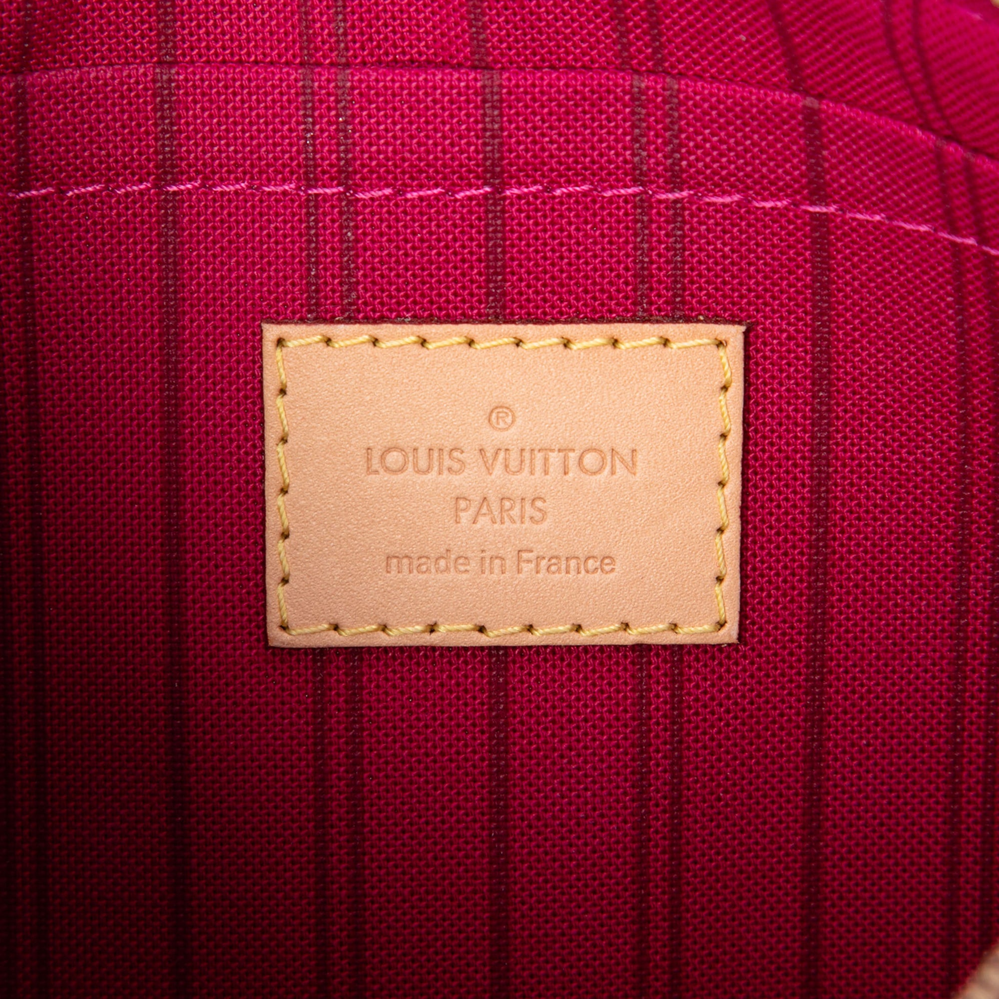 Monogram Patches Neverfull MM Pouch - Image 5