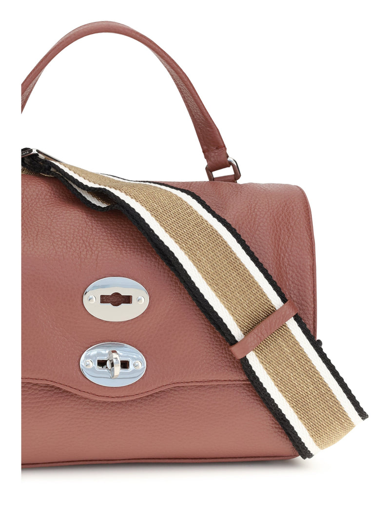 Zanellato Postina Daily Top Handle Bag — Red Calf Leather