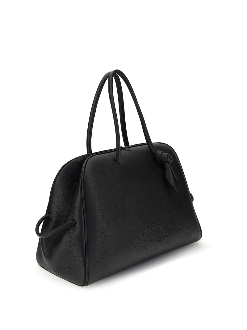 Jacquemus Shoulder Bag — Black Calf Leather Bos Taurus