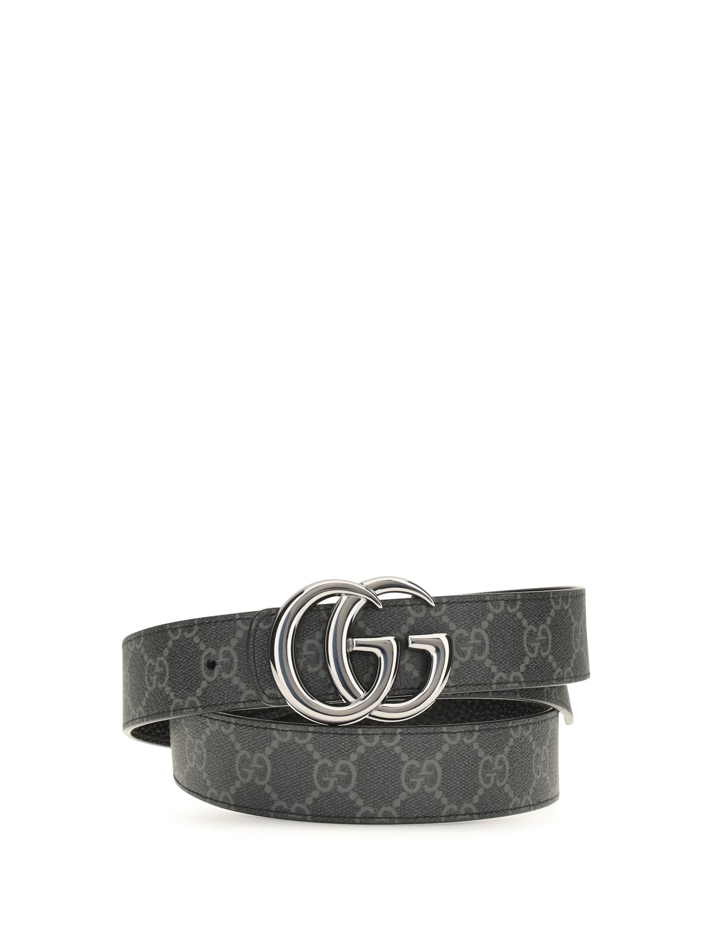 Gucci Reversible Leather Belt — Black Calf Bos Taurus
