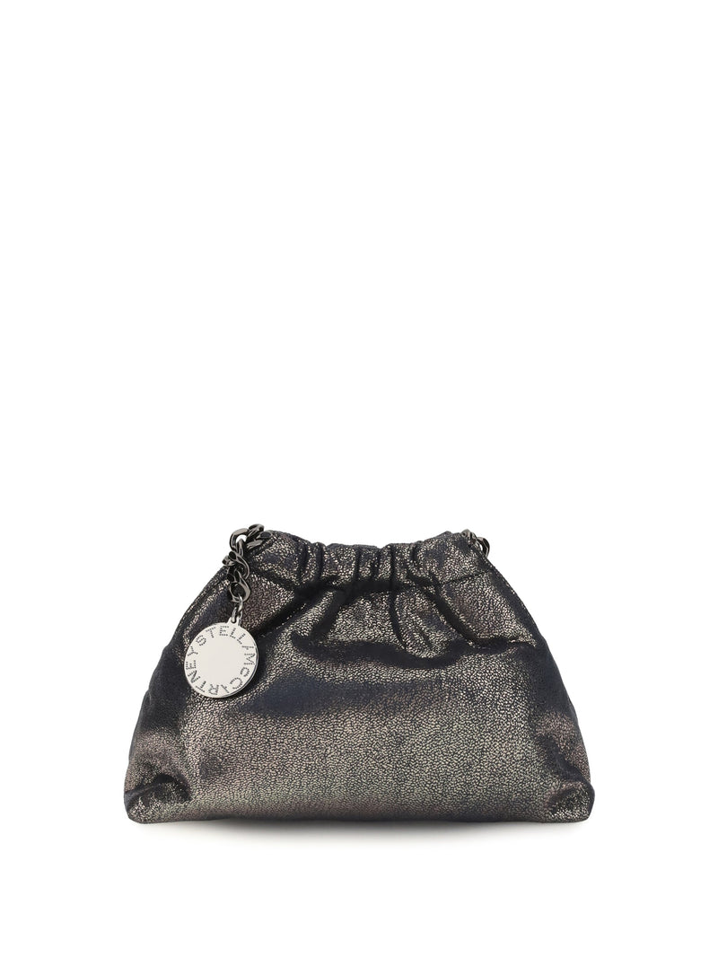 Stella Mccartney Falabella Mini Shoulder Bag — Navy Polyester
