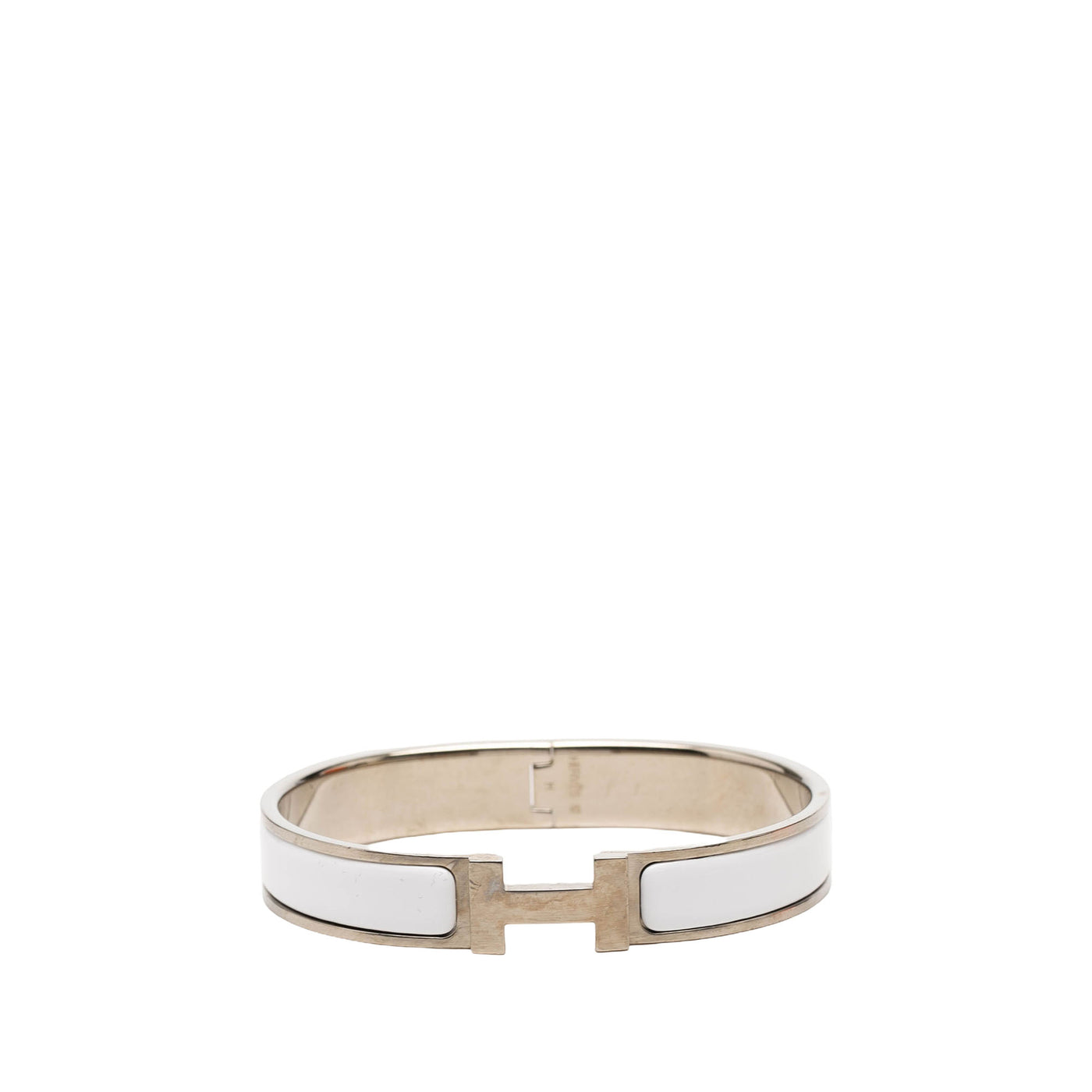 Narrow Enamel Clic H Bracelet GM - Image 1