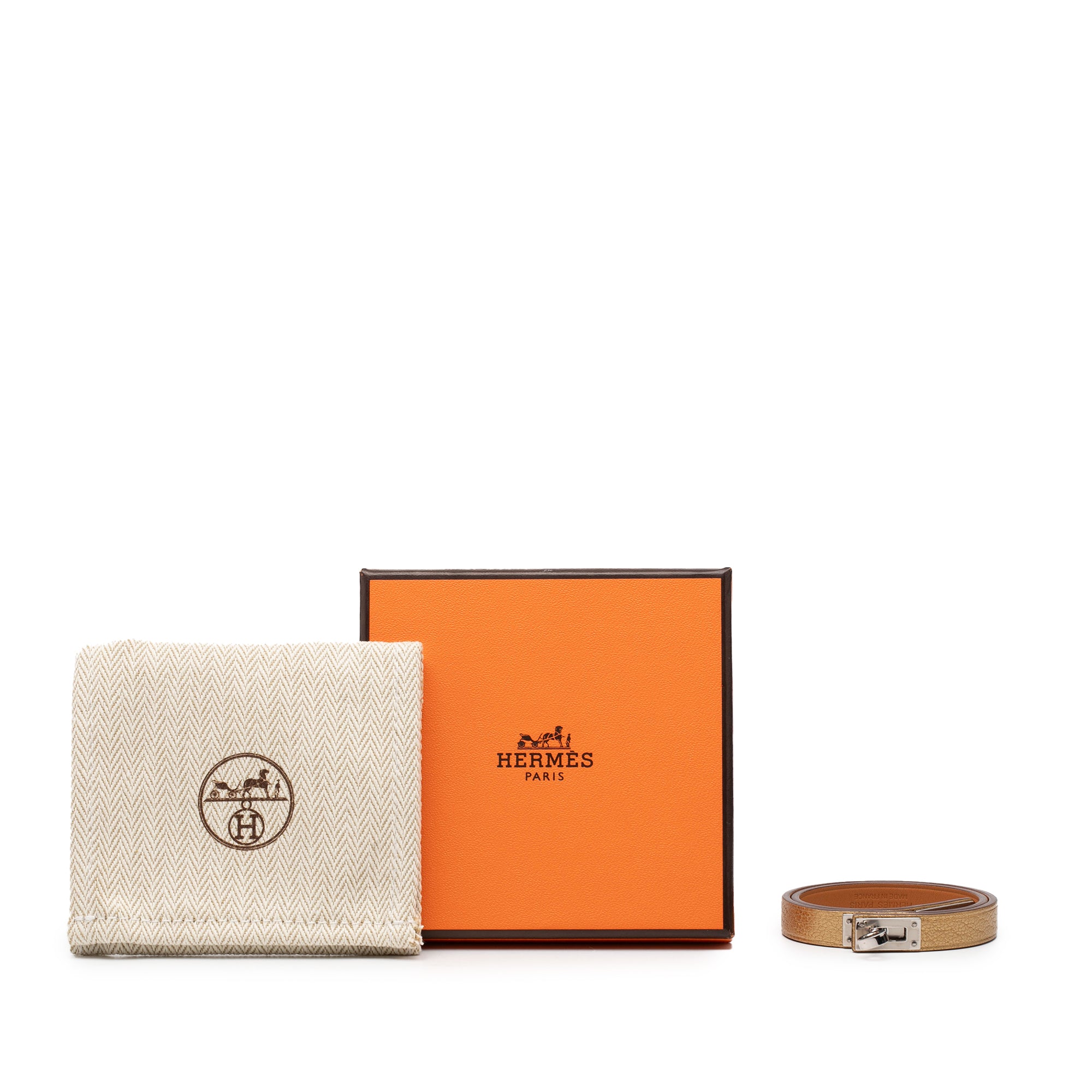 Chevre Mysore Mini Kelly Double Tour Bracelet T2 - Image 7