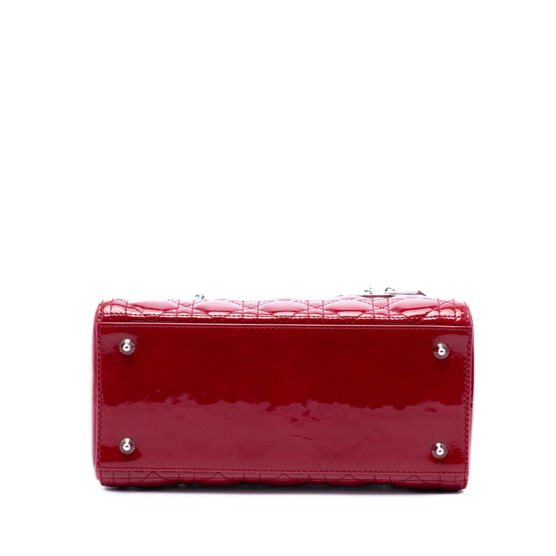 Medium Patent Cannage Lady Dior - Image 3