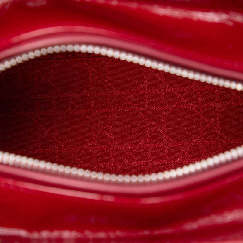 Medium Patent Cannage Lady Dior - Image 4