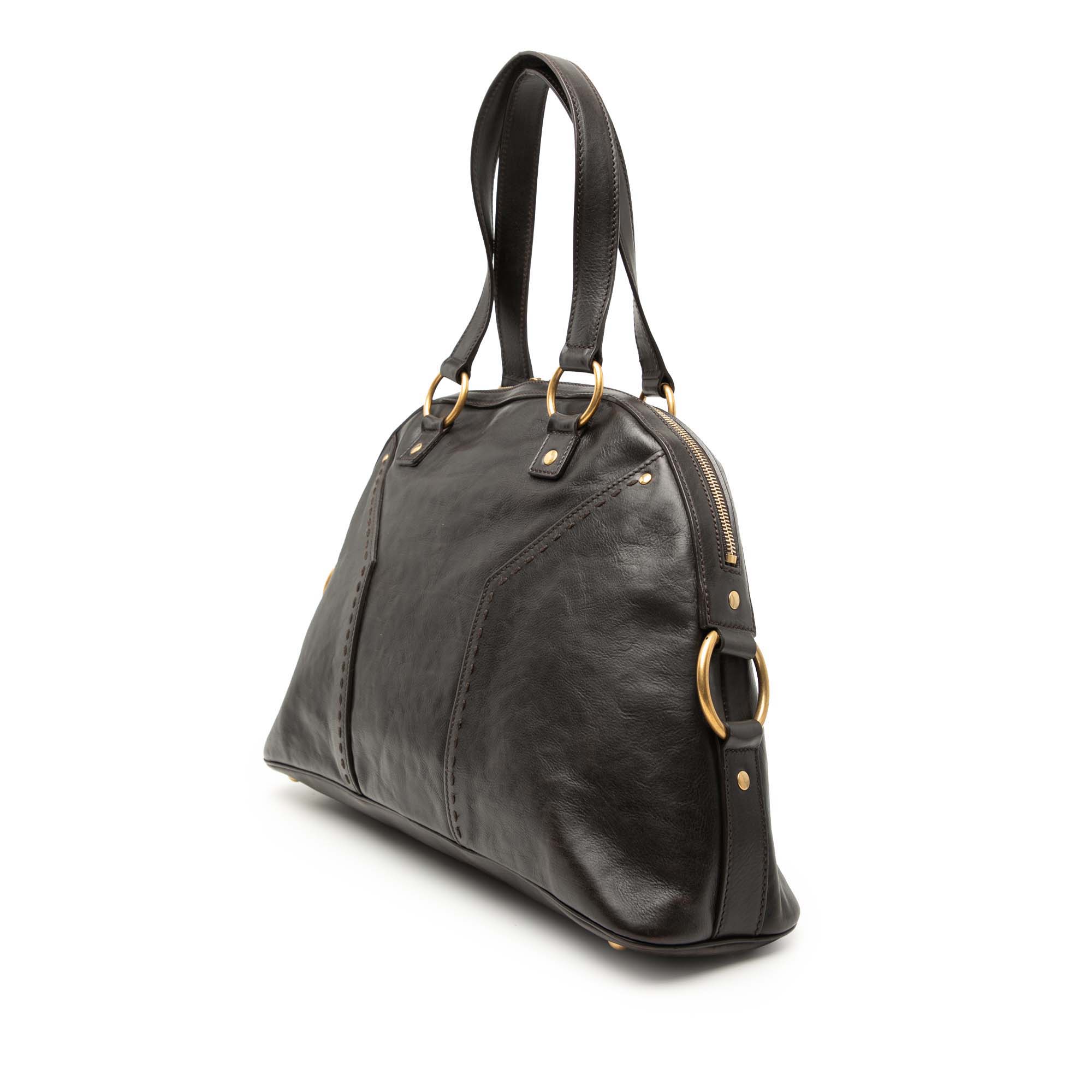 Medium Leather Muse Shoulder Bag - Image 2