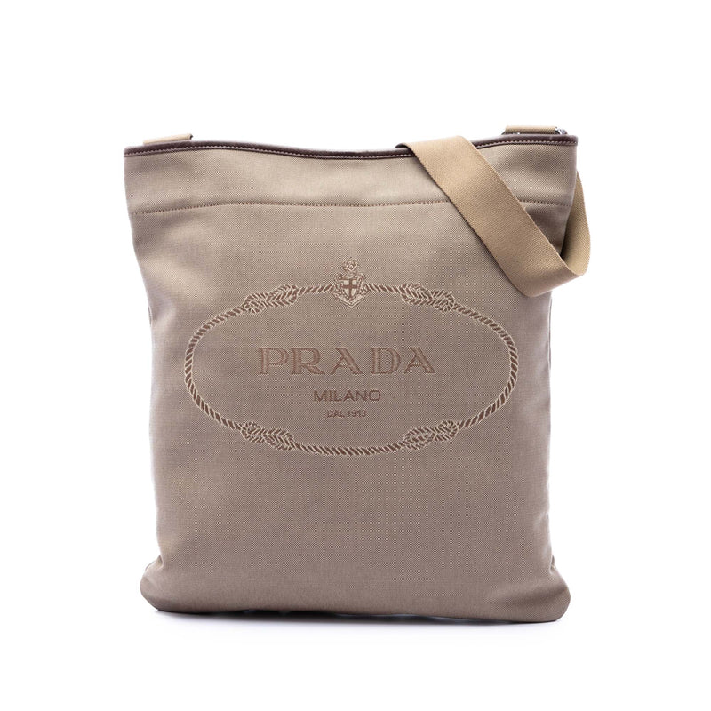 Canvas Canapa Logo Messenger Bag