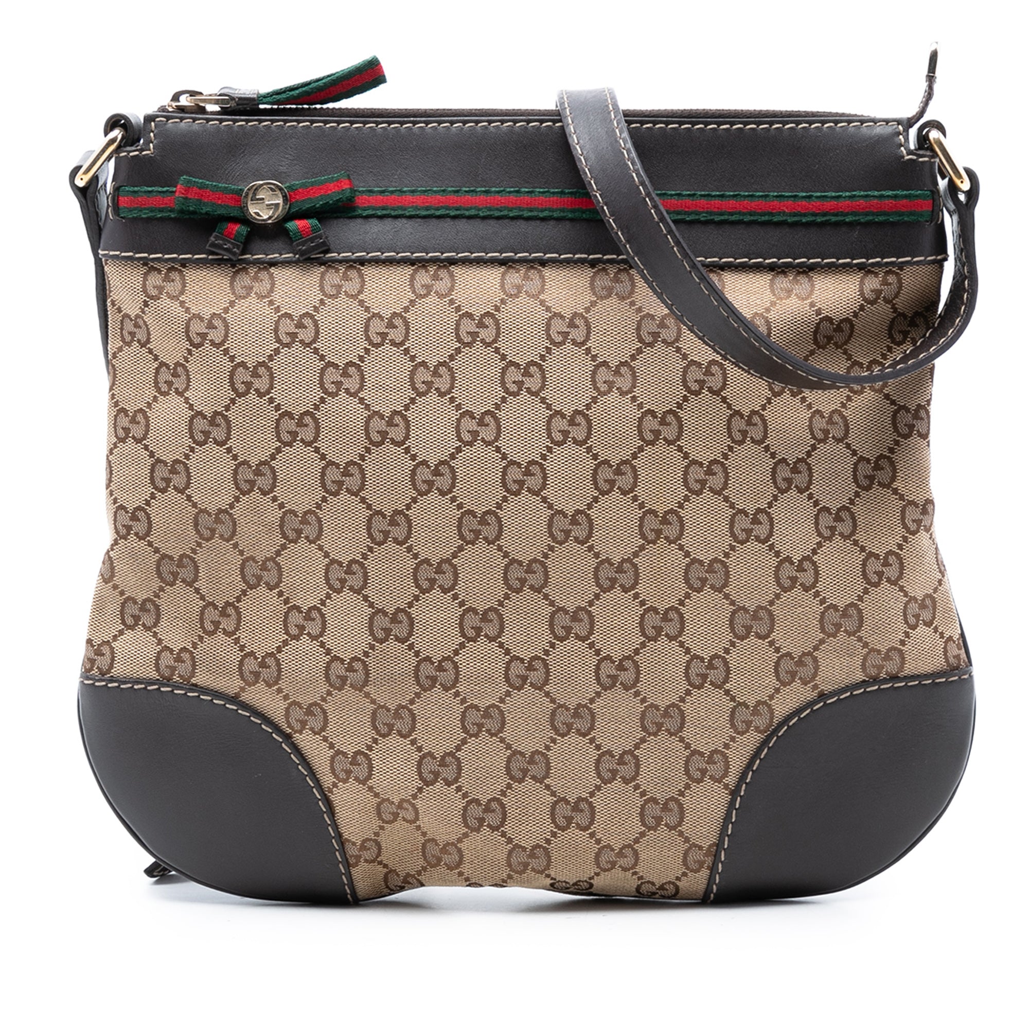 GG Canvas Web Mayfair Crossbody - Image 1