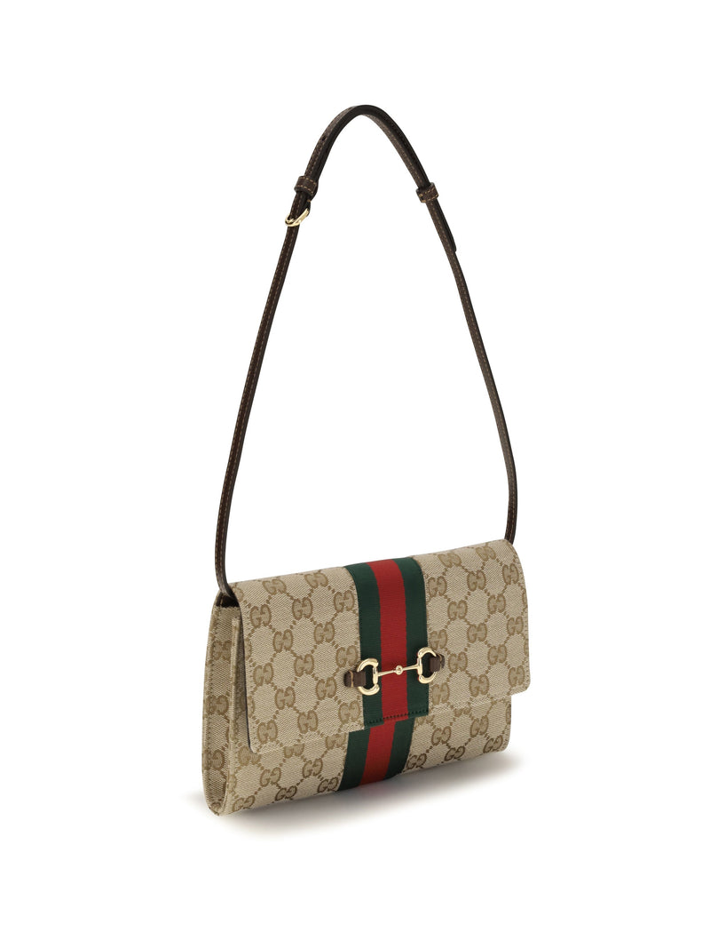 Gucci Wallet — Beige Fabric & Purses