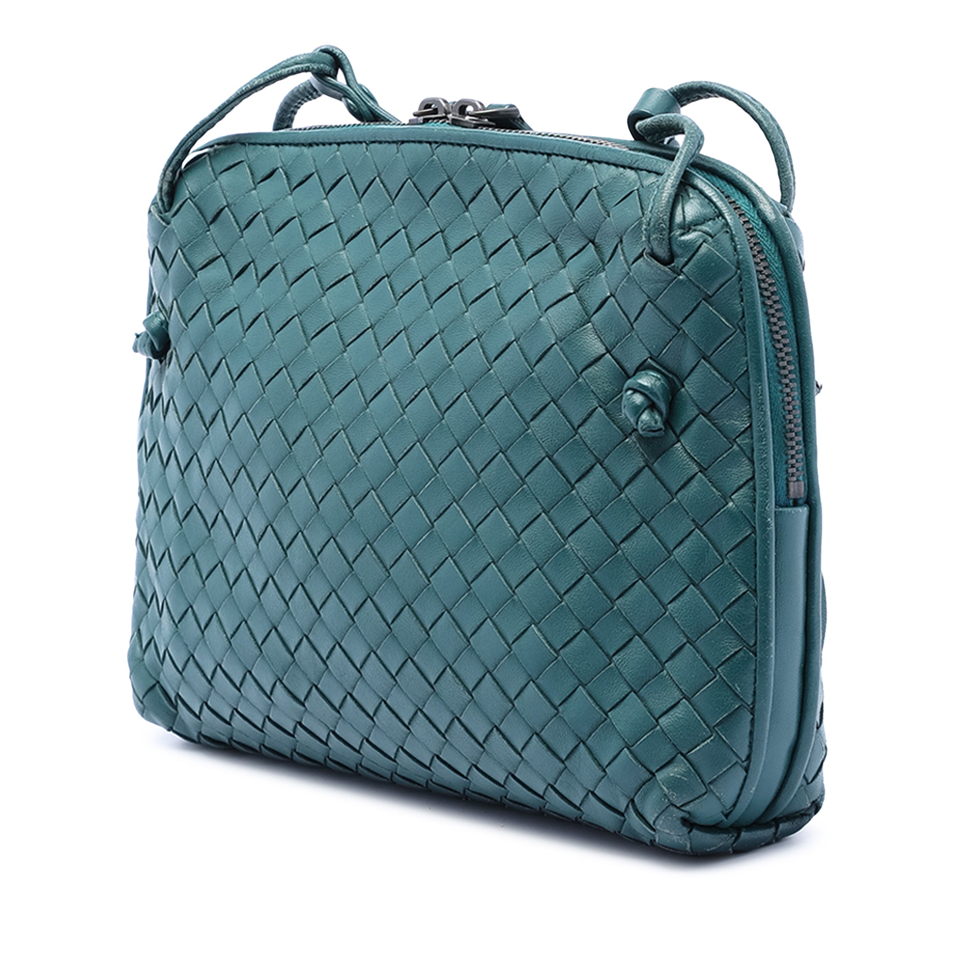 Nappa Intrecciato Nodini Crossbody - Image 2