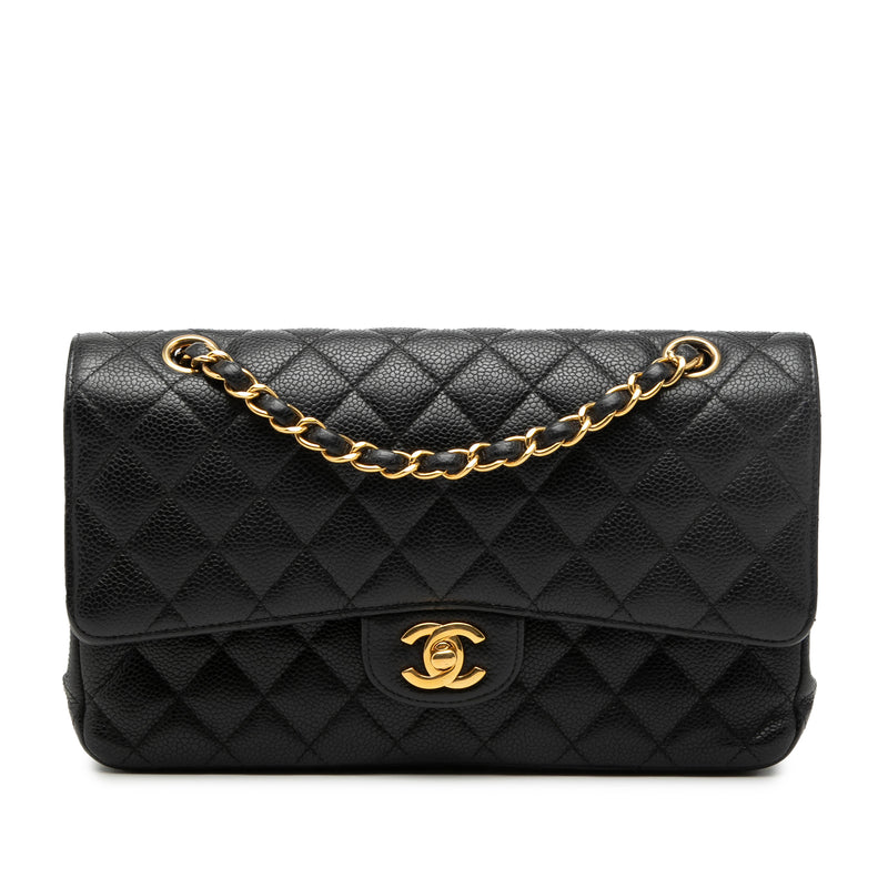 Medium Classic Caviar Double Flap