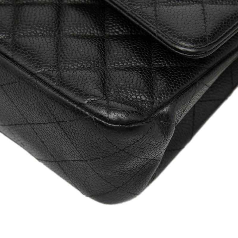 Medium Classic Caviar Double Flap - Image 7