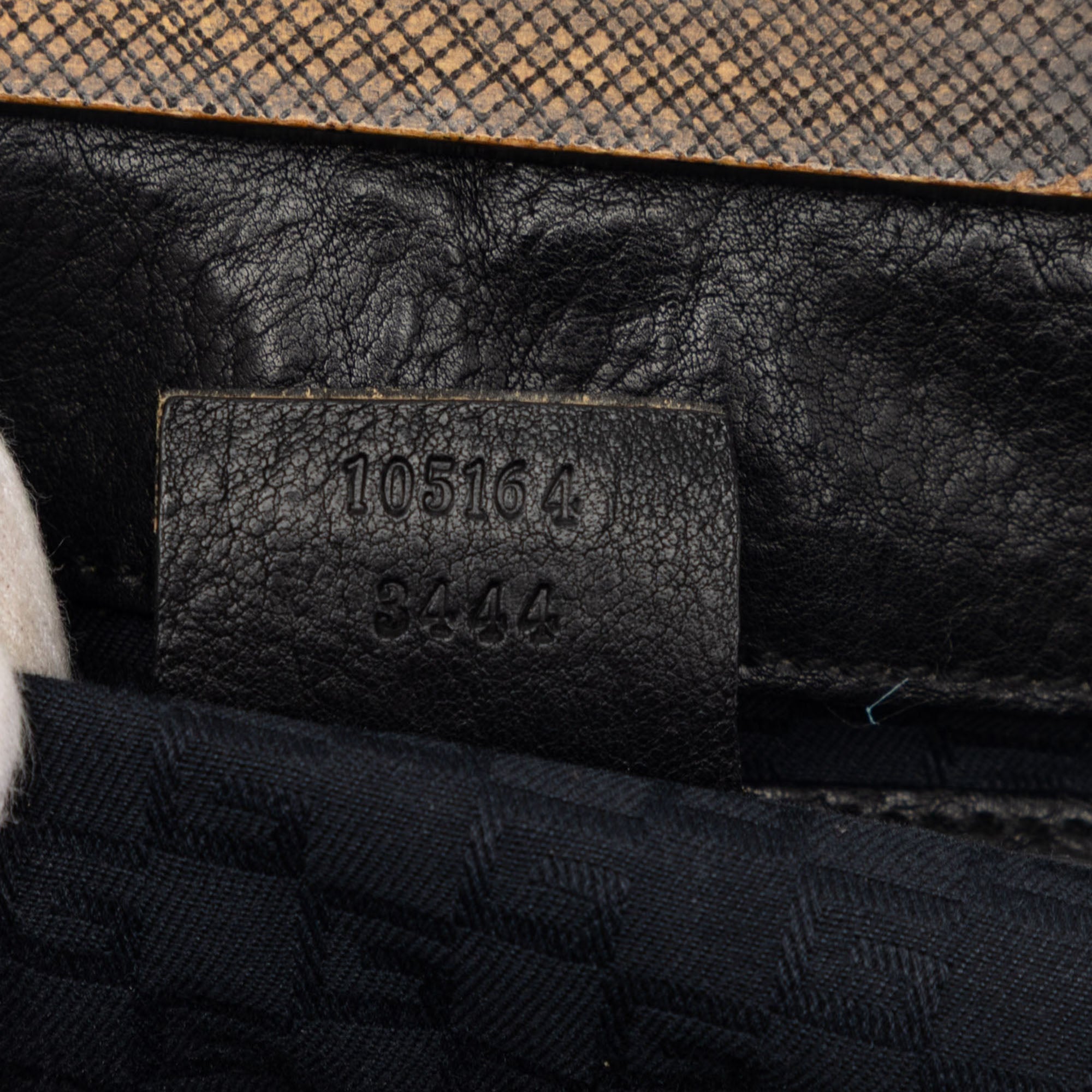 Calfskin Wood Frame Handbag - Image 6