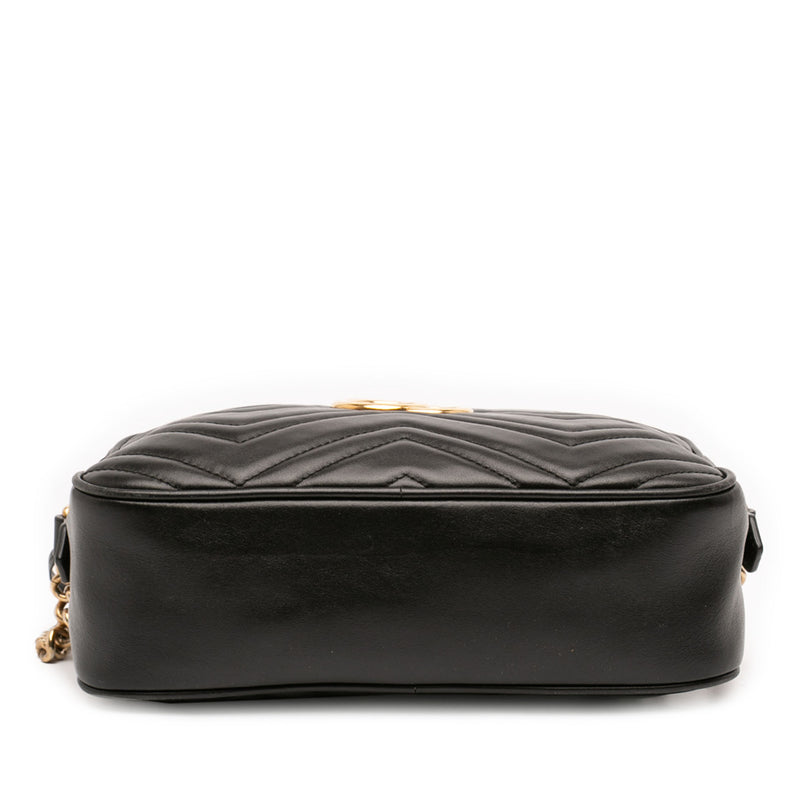 Small GG Marmont Matelasse Calfskin Crossbody - Image 3