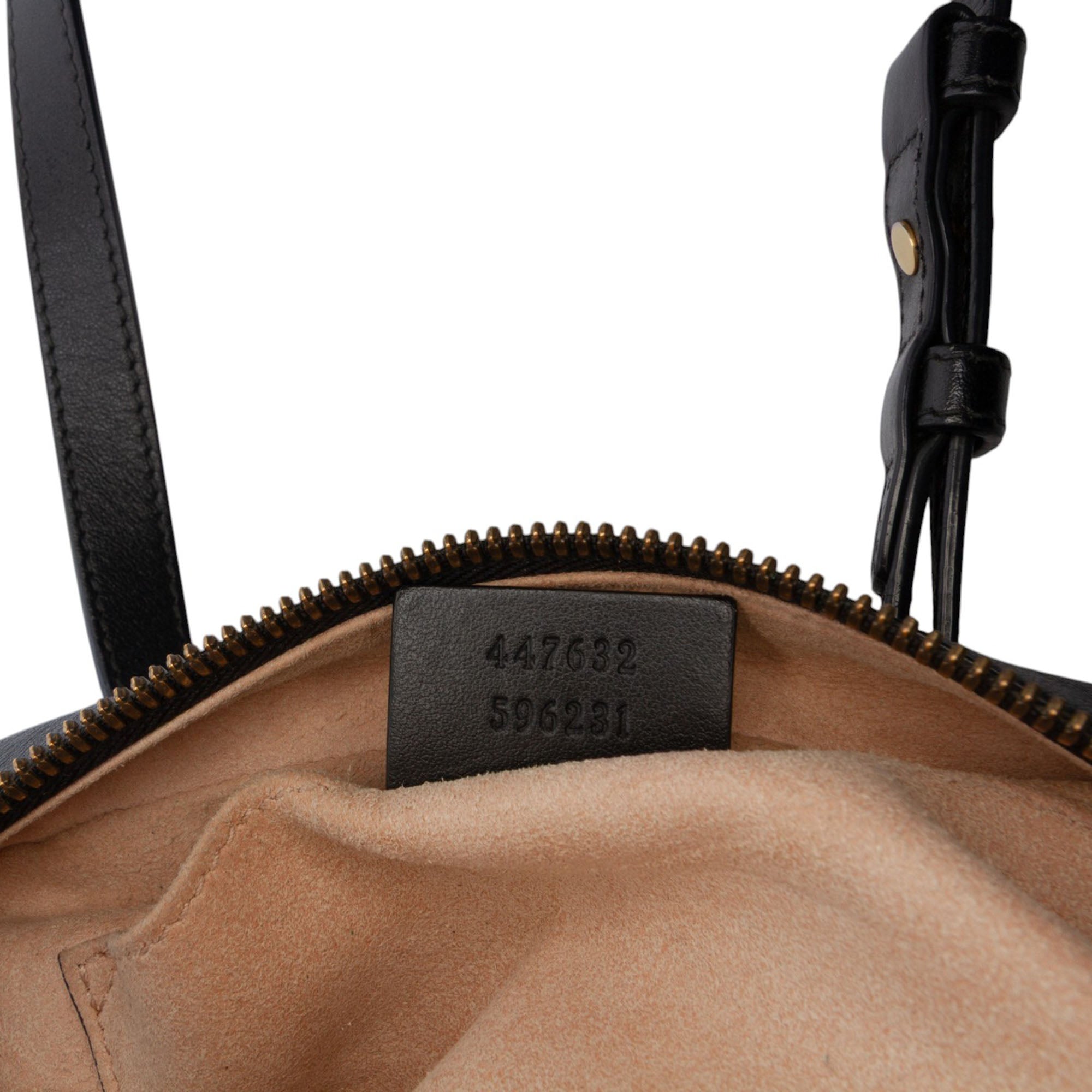 Small GG Marmont Matelasse Calfskin Crossbody - Image 6