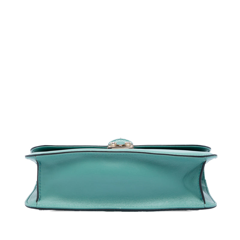 Medium Leather Rockstud Glam Lock Crossbody - Image 3