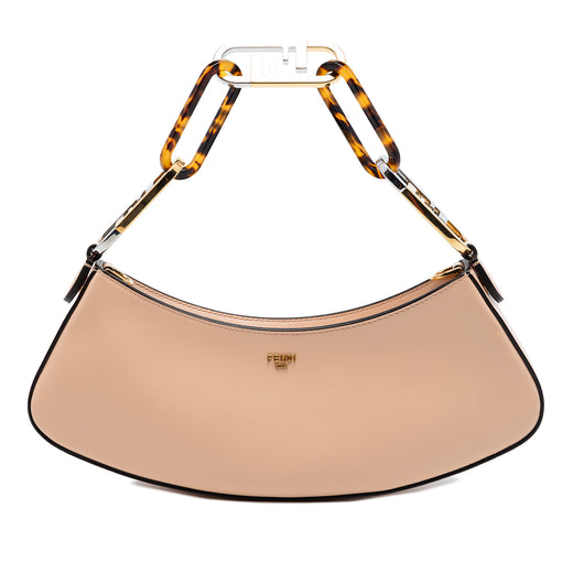 Leather O Lock Swing Satchel - Image 1