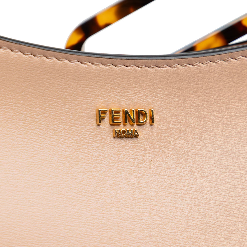 Leather O Lock Swing Satchel - Image 5