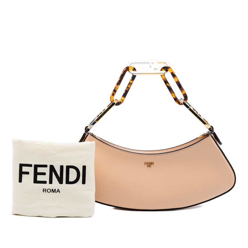 Leather O Lock Swing Satchel - Image 8