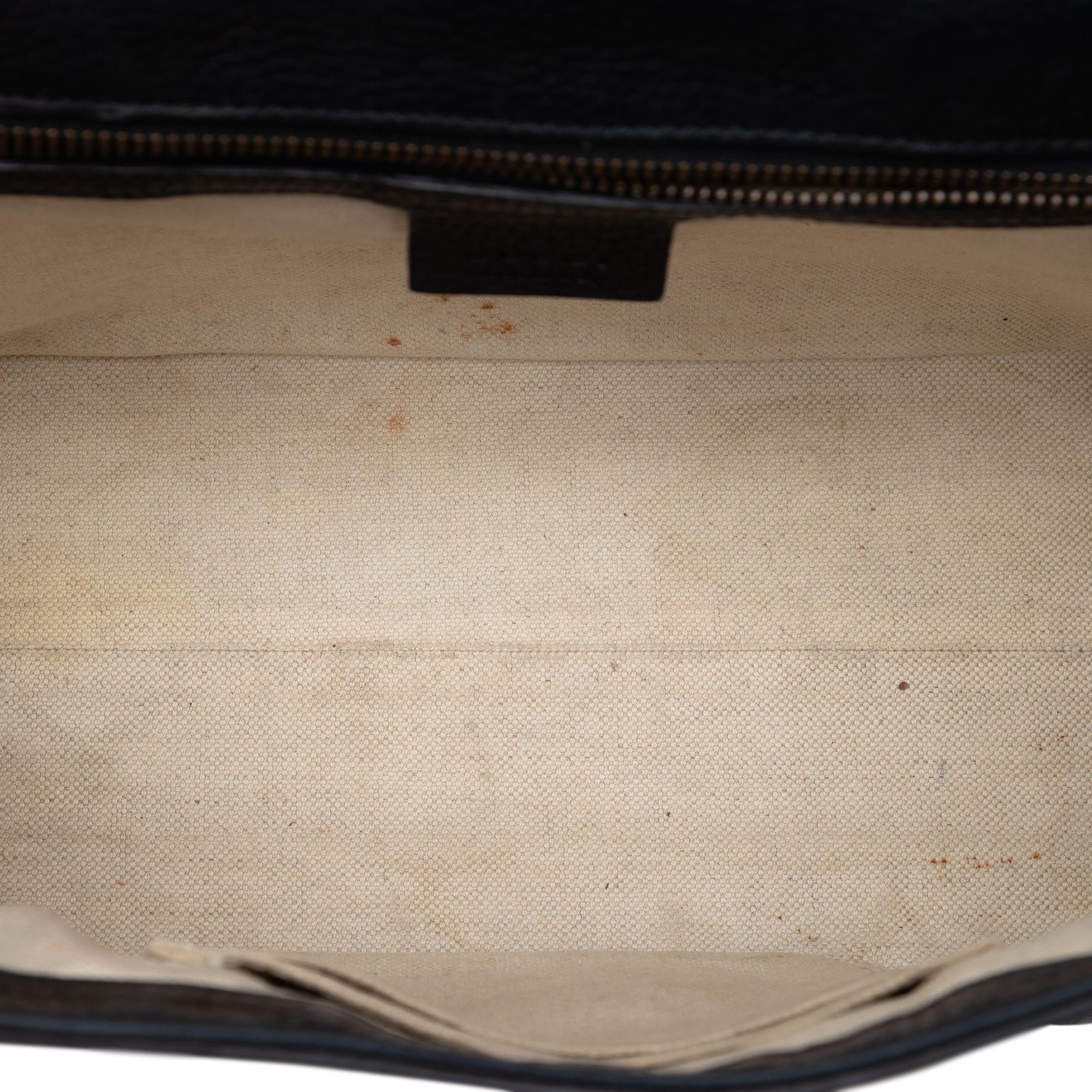 Small GG Marmont Grained Calfskin Top Handle Satchel - Image 4
