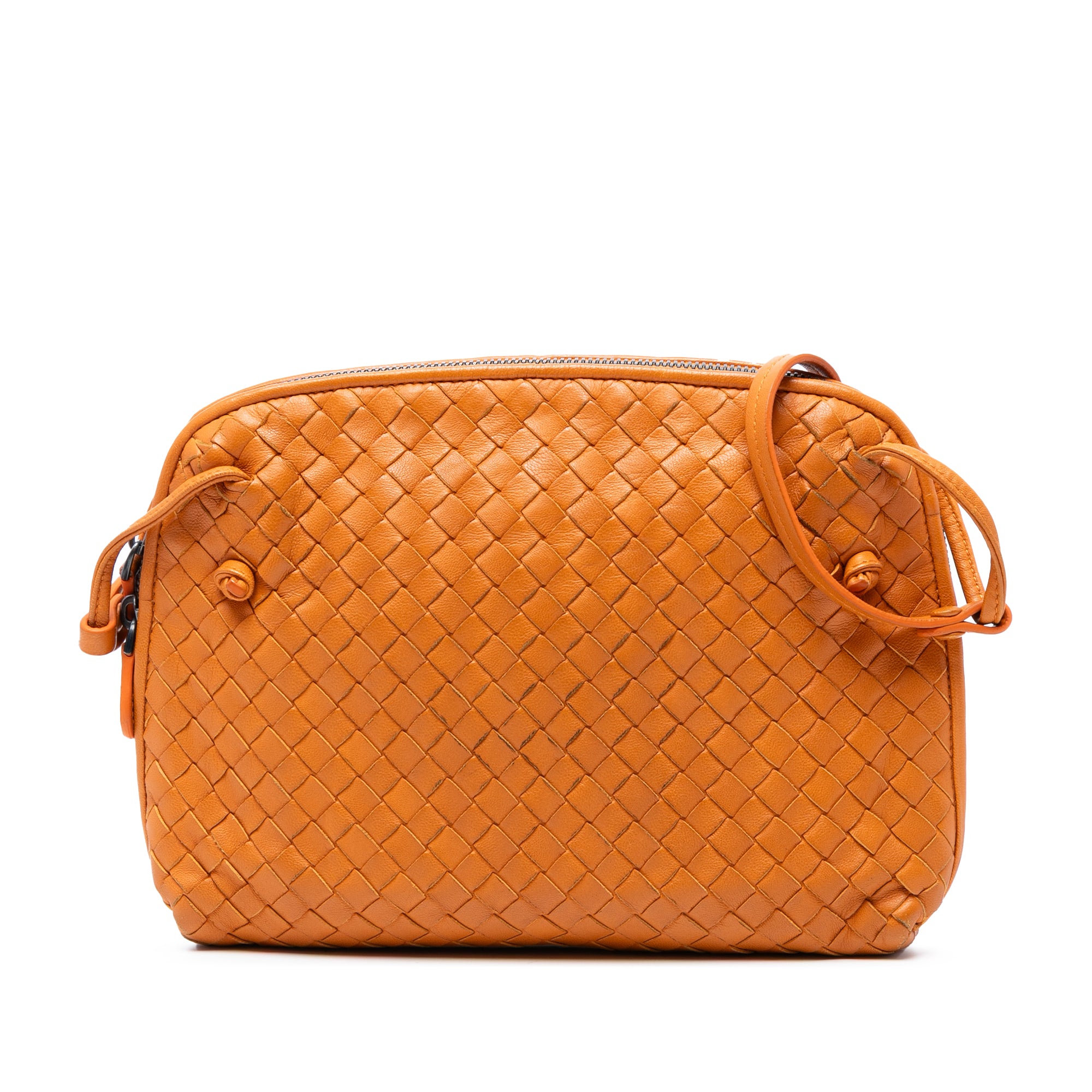 Nappa Intrecciato Nodini Crossbody - Image 1