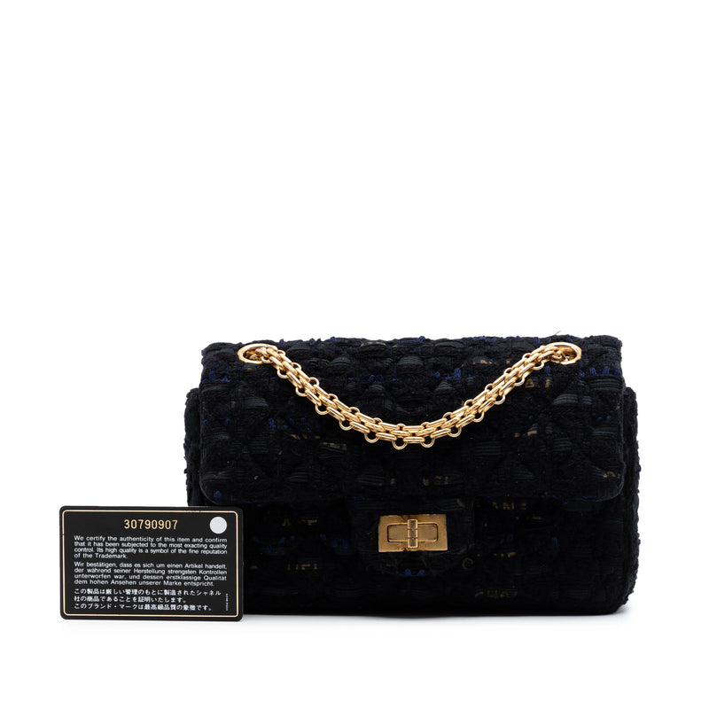 Quilted Tweed Reissue 2.55 Single Flap 224 - Image 7
