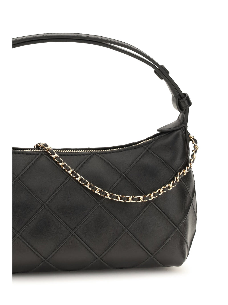 Tory Burch Shoulder Bag — Black Calf Leather (bos Taurus)