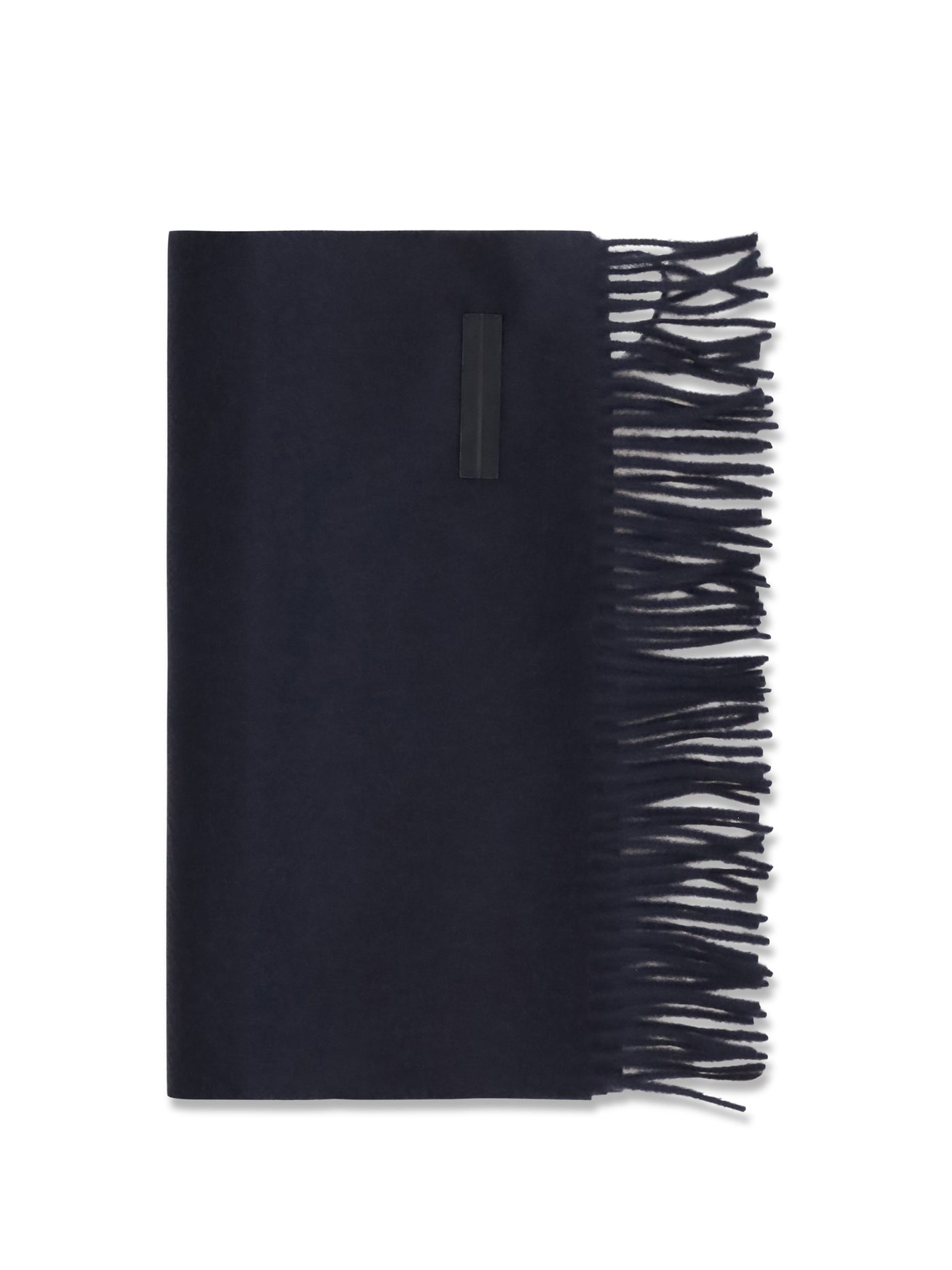 Zegna Oasi Scarf — Black Kashmir/capra Hircus Scarfs