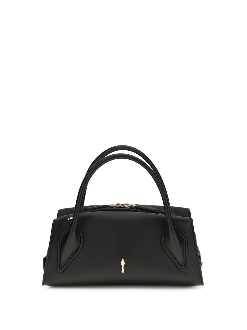 Christian Louboutin Shoulder Bag — Black Calf Leather