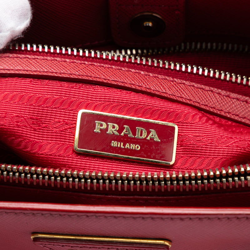 Medium Saffiano Lux Galleria Satchel - Image 5