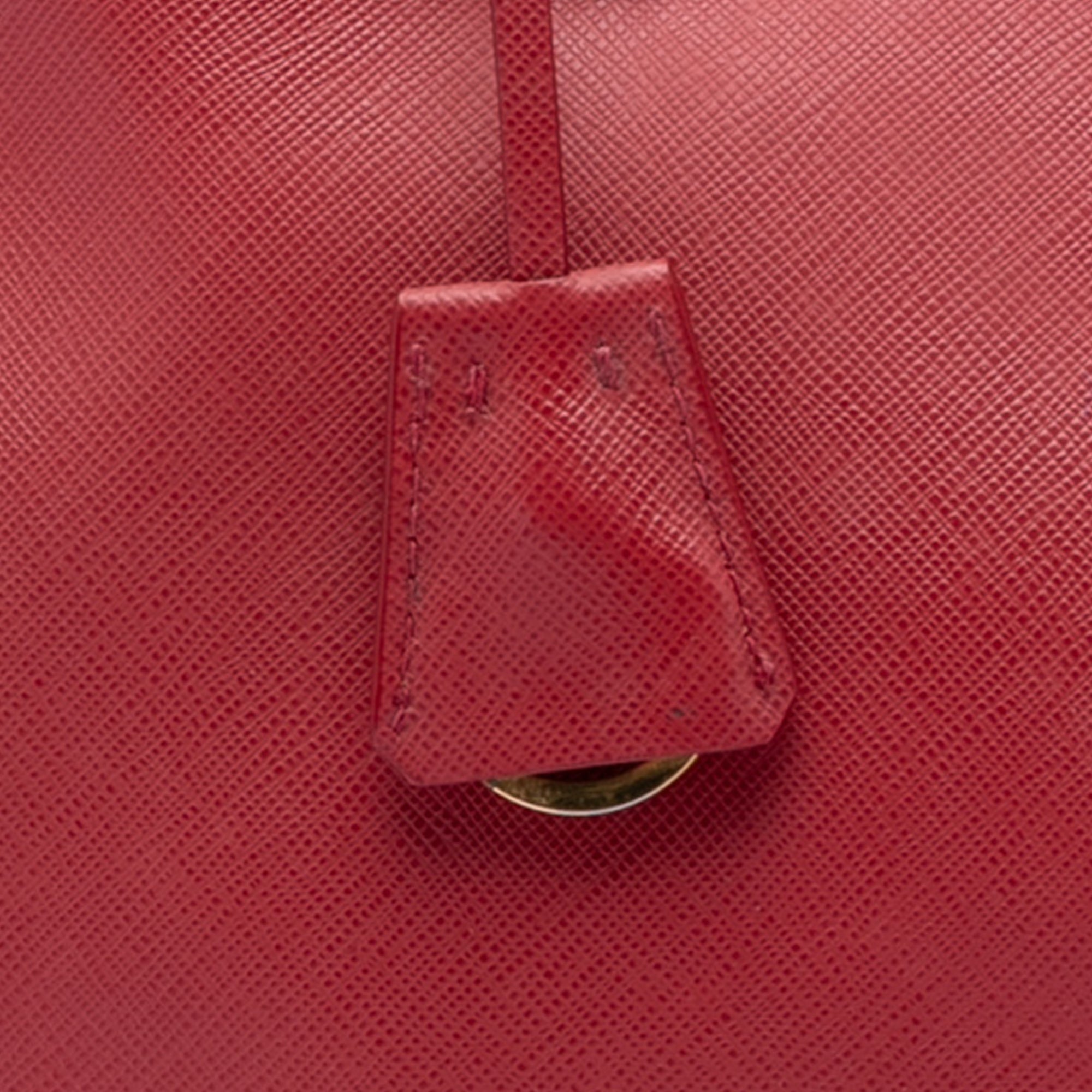 Medium Saffiano Lux Galleria Satchel - Image 6