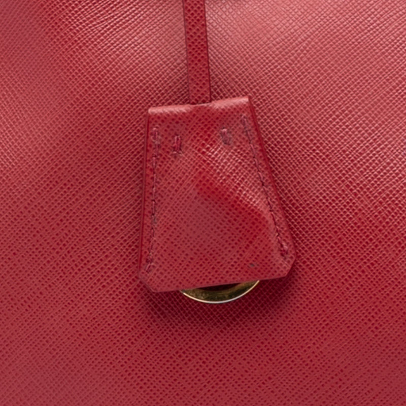 Medium Saffiano Lux Galleria Satchel - Image 6