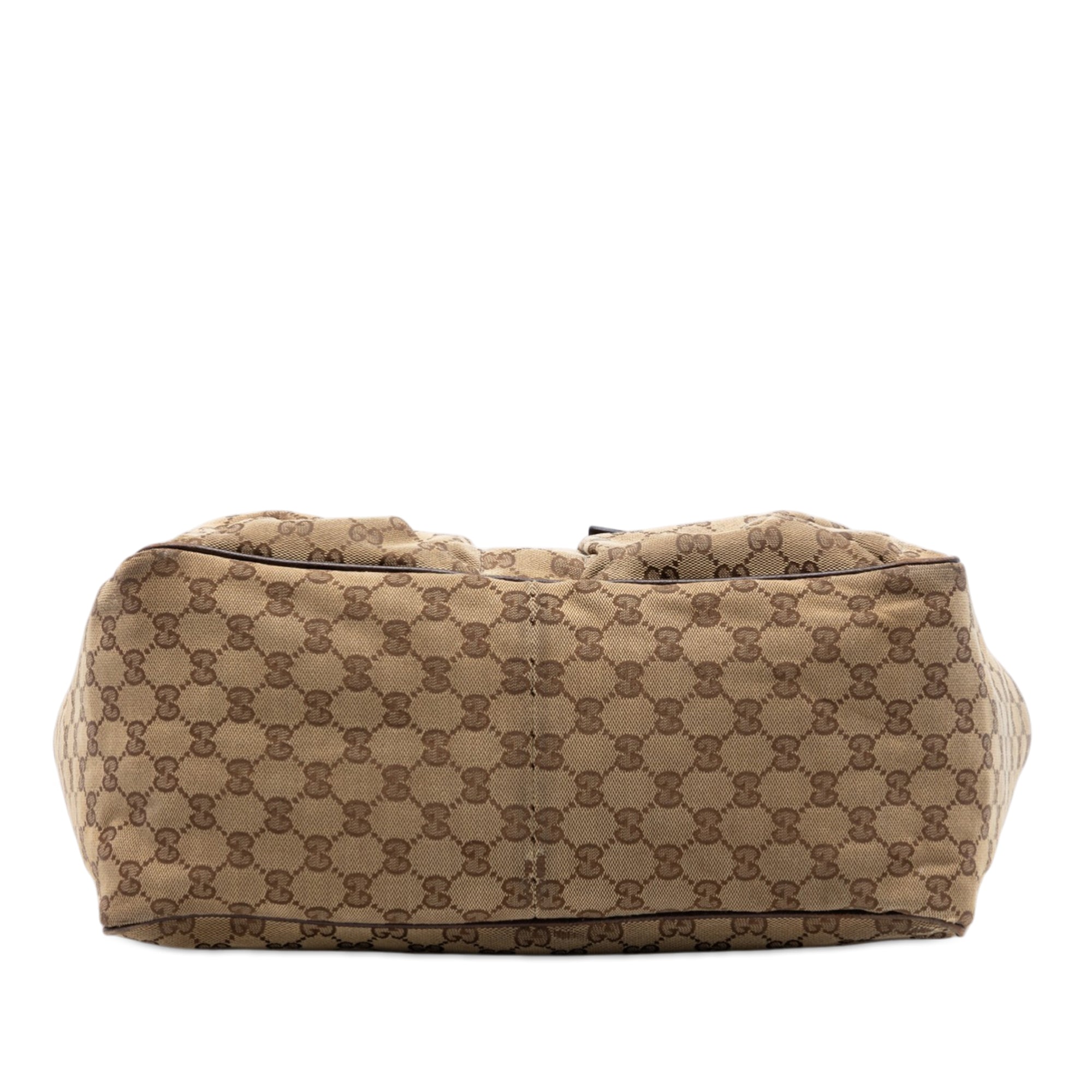 GG Canvas Web Double Pockets Tote - Image 3