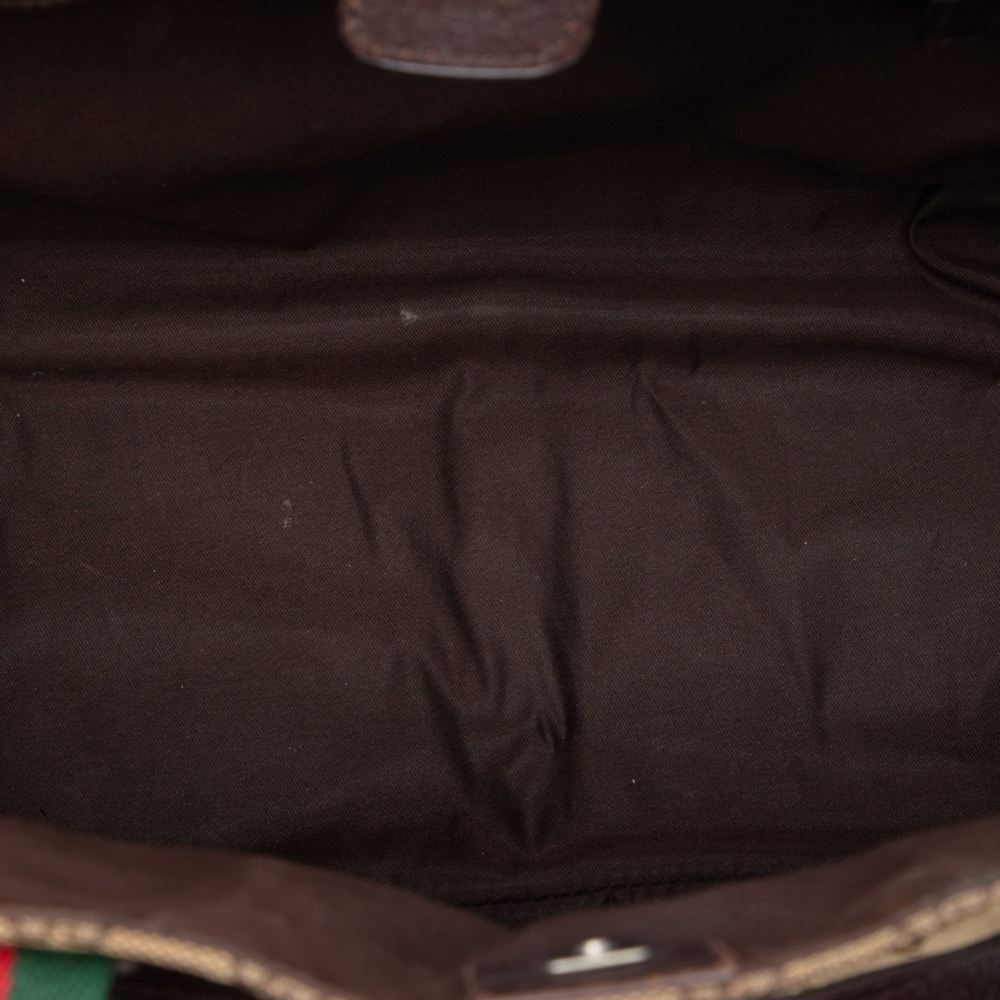 GG Canvas Web Double Pockets Tote - Image 4