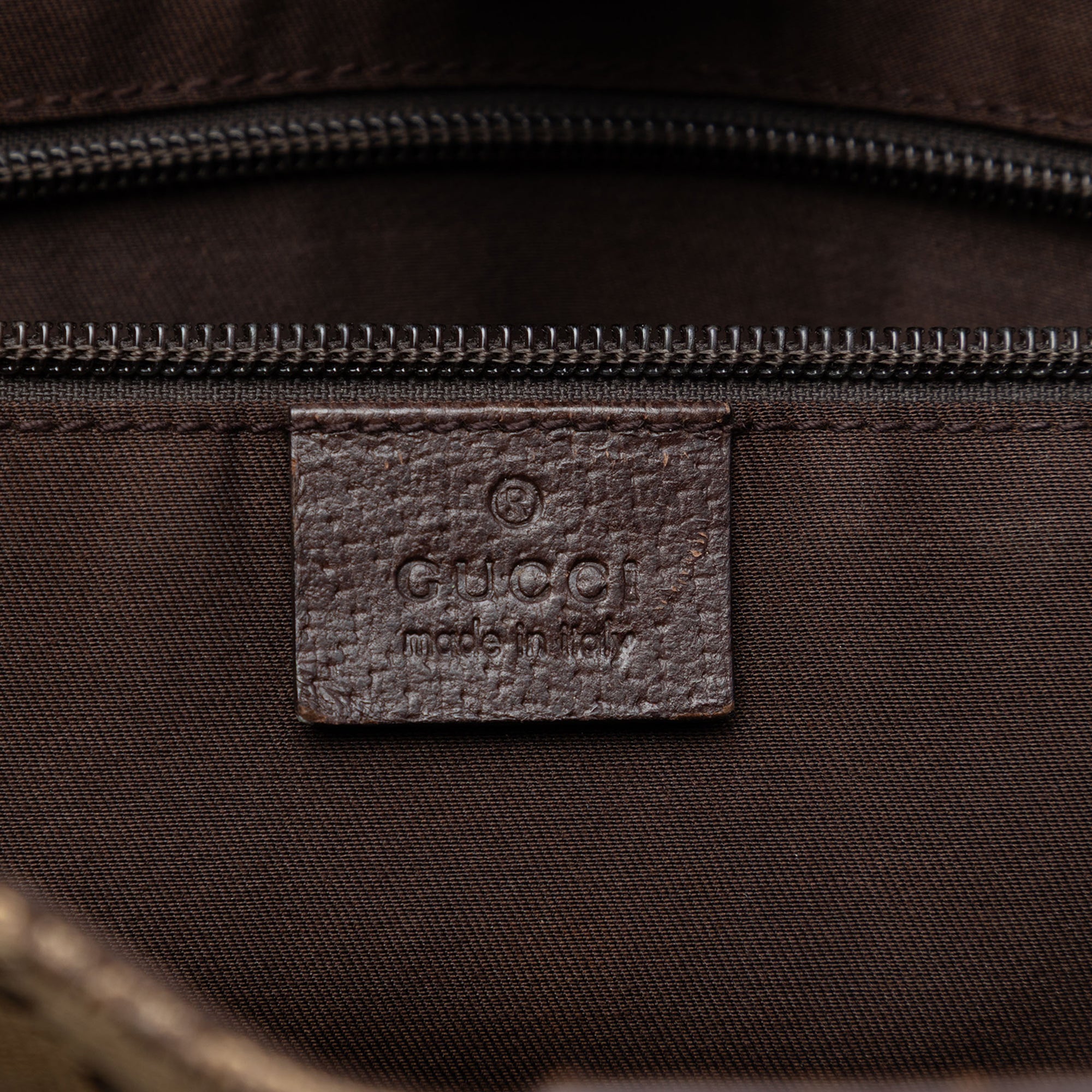 GG Canvas Web Double Pockets Tote - Image 5