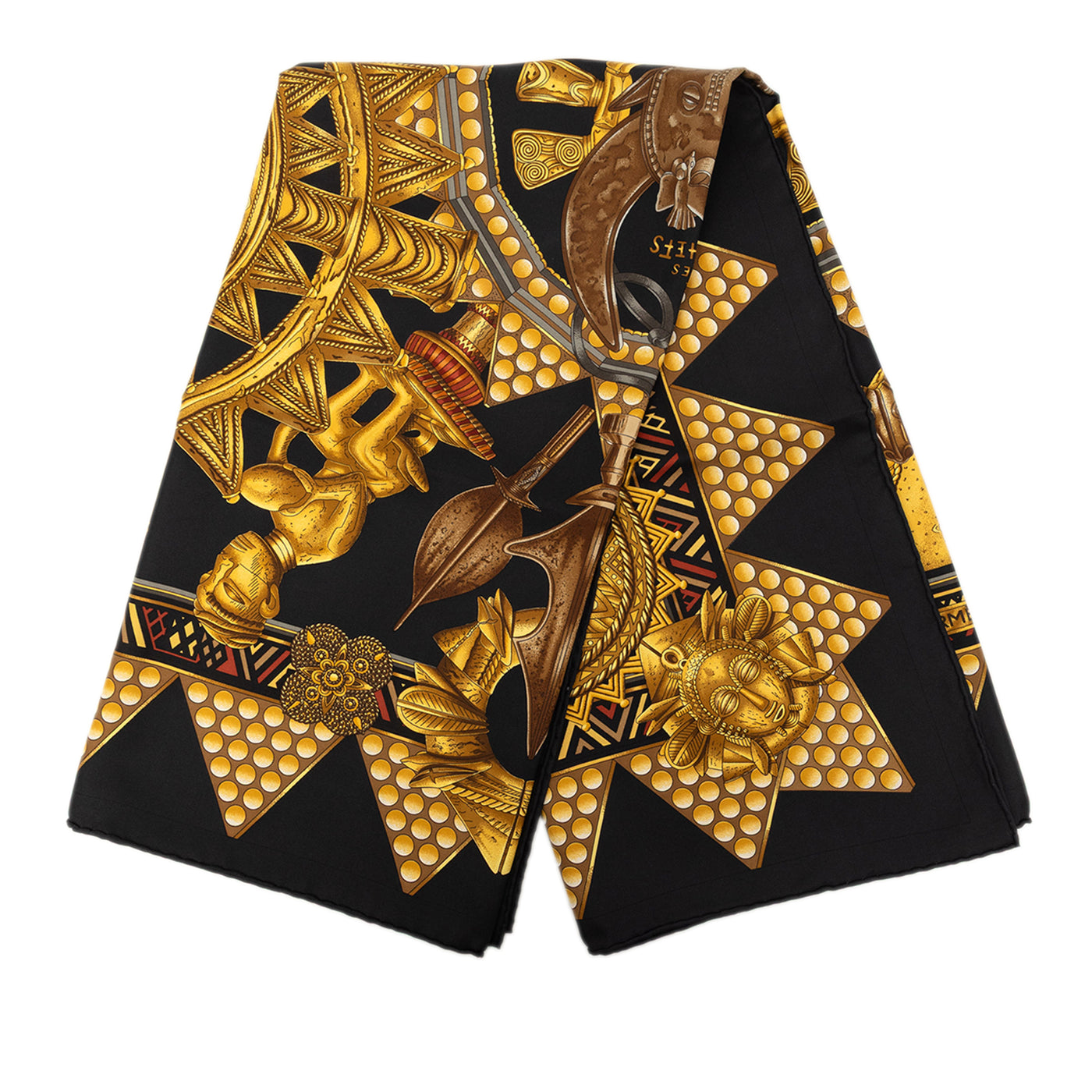 L Or des Chefs Silk Scarf 90 - Image 1