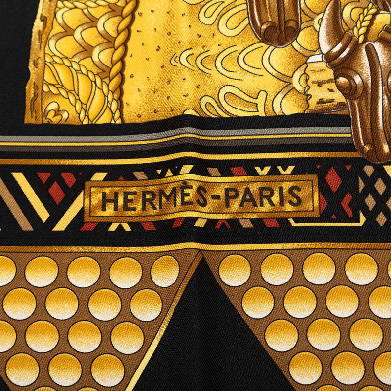 L Or des Chefs Silk Scarf 90 - Image 4