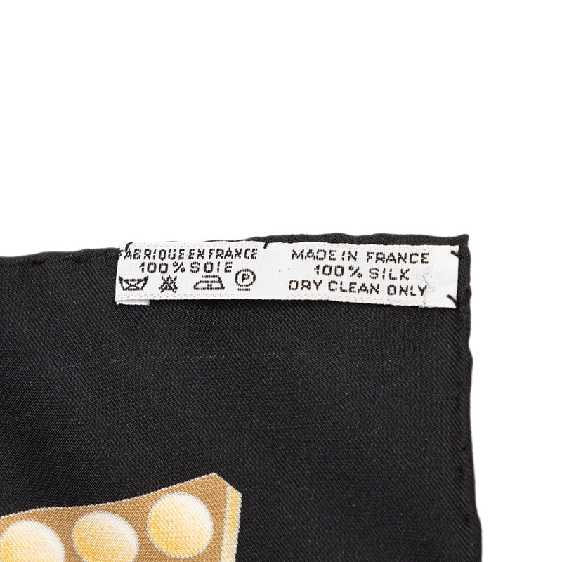 L Or des Chefs Silk Scarf 90 - Image 6